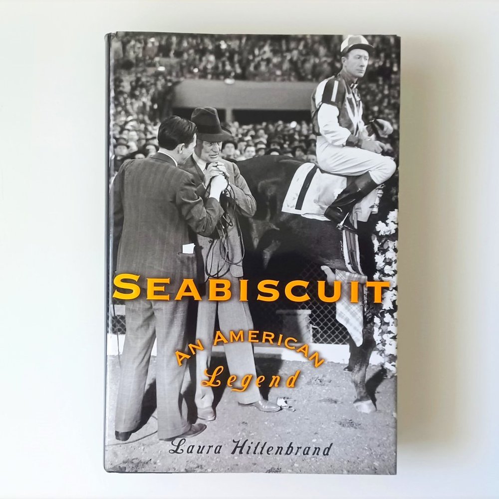 Seabiscuit An American Legend Book by Laura Hillenbrand Hardcover w/ Dust Cover